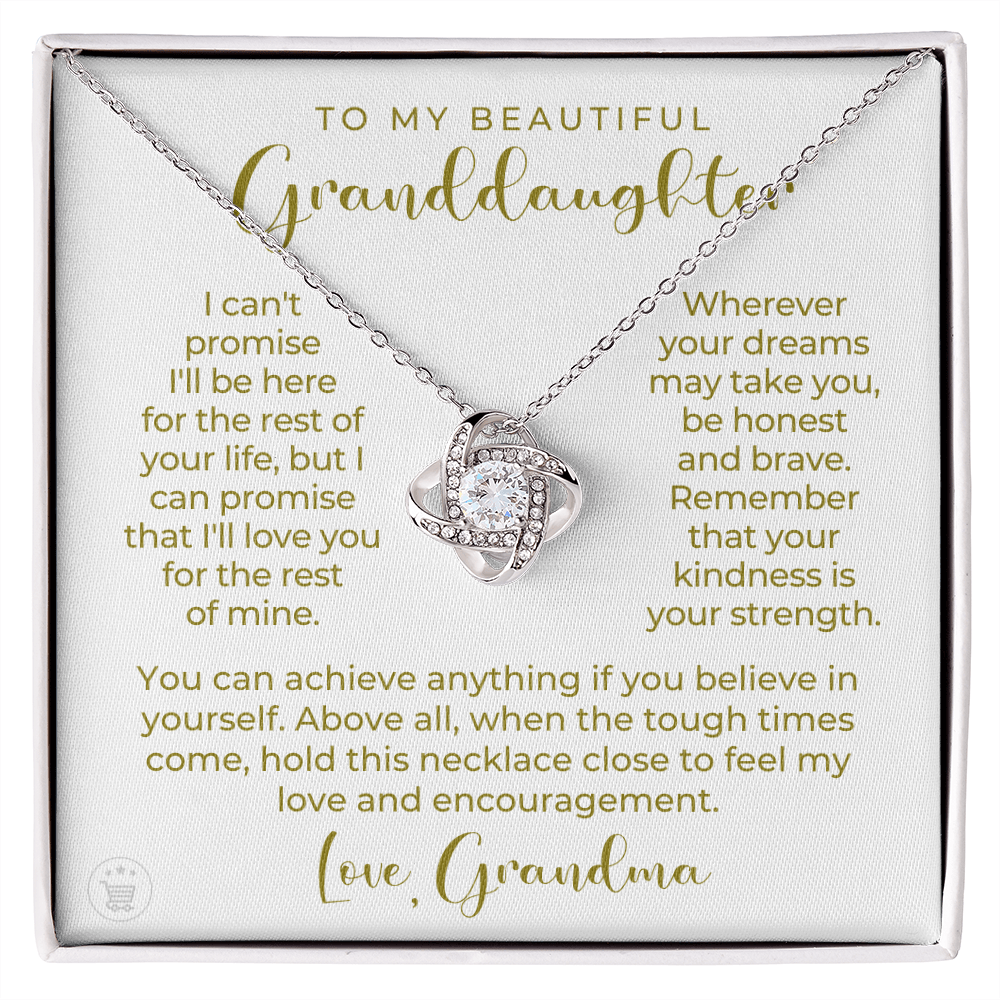 Granddaughter Gift | My Promise Necklace 0546T1