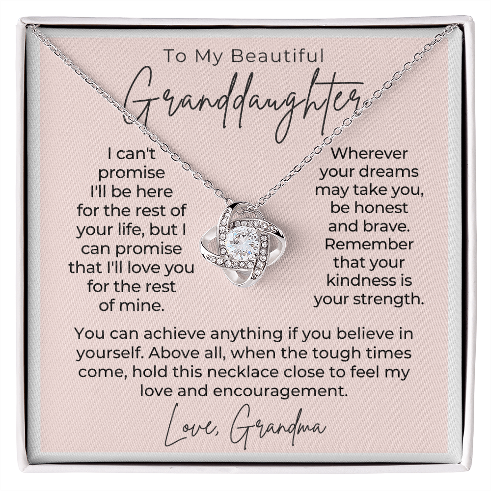 Granddaughter Gift | My Promise Necklace 0546T4