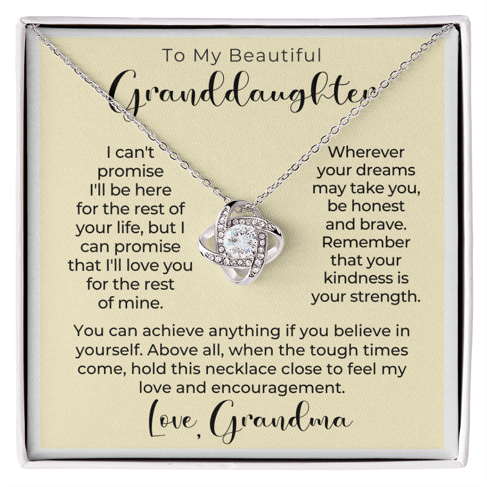 Granddaughter Gift | My Promise Necklace 0546T6