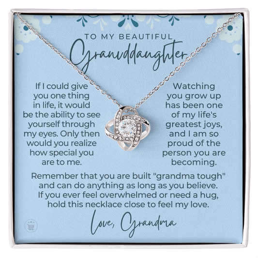 Granddaughter Gift | My Love Necklace 0548T12