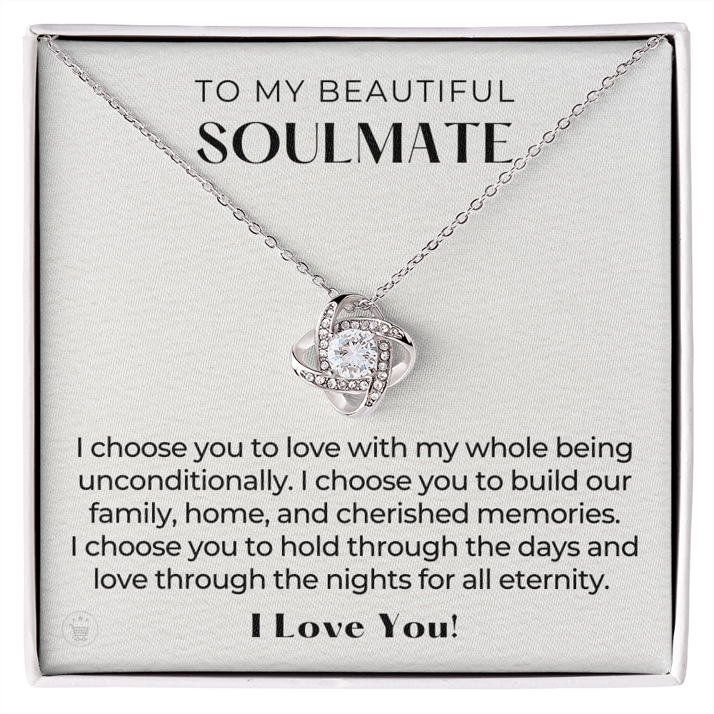 Soulmate Gift | I Choose Necklace 0535T6