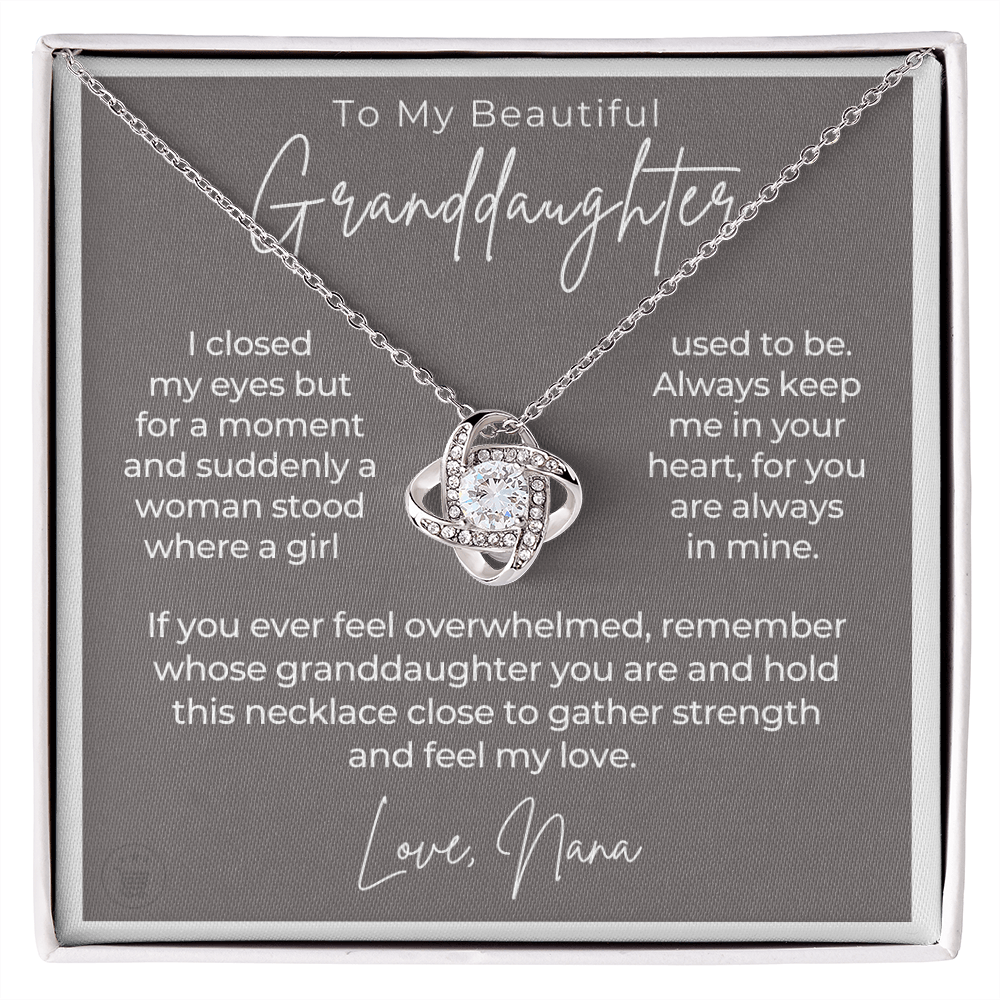 Granddaughter Gift | In My Heart Necklace 0545T6