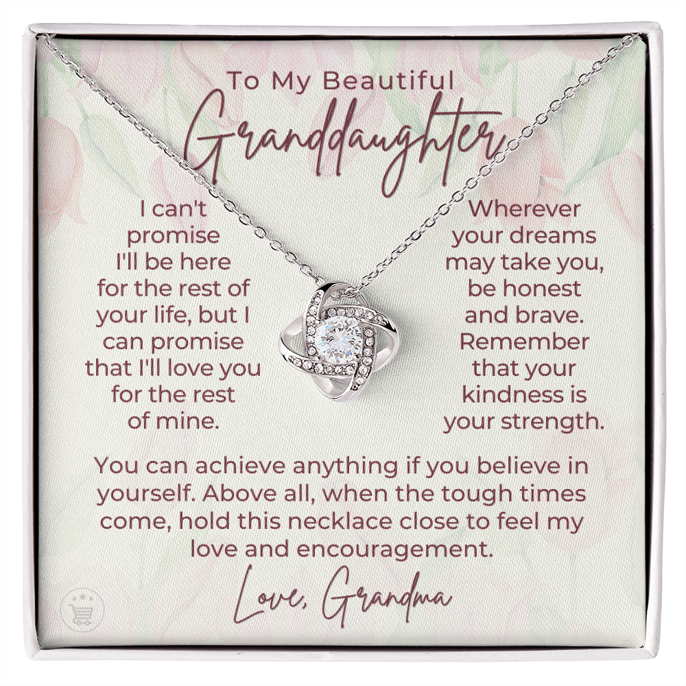Granddaughter Gift | My Promise Necklace 0546T10