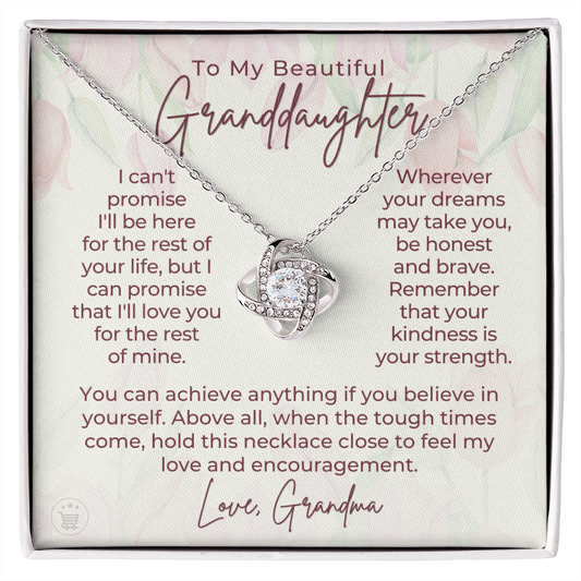 Granddaughter Gift | My Promise Necklace 0546T10