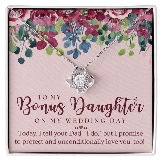 Stepdaughter Wedding Gift | Promise Necklace 0557T1