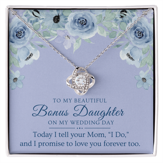 Stepdaughter Wedding Gift | Forever Necklace 0552T3