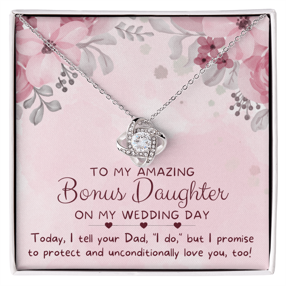 Stepdaughter Wedding Gift | Promise Necklace 0557T8