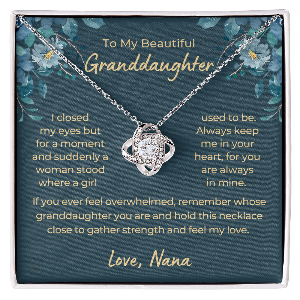 Granddaughter Gift | In My Heart Necklace 0545T13