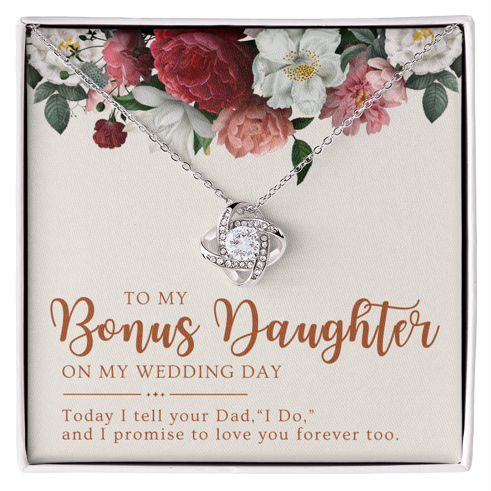 Stepdaughter Wedding Gift | Forever Necklace 0553T7