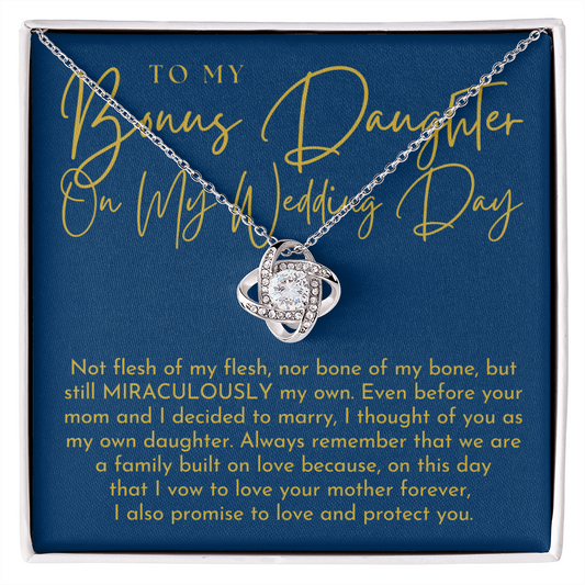 Stepdaughter Wedding Gift | On This Day Necklace 0555T2