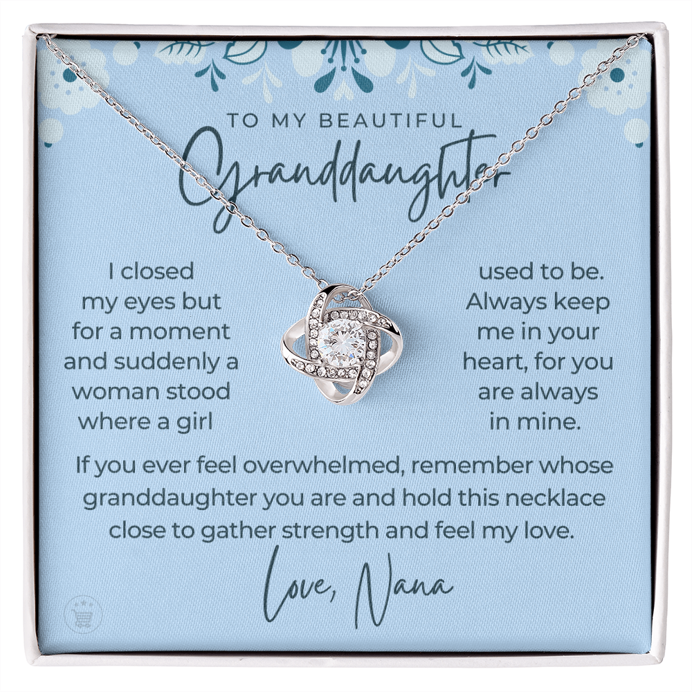 Granddaughter Gift | In My Heart Necklace 0545T12