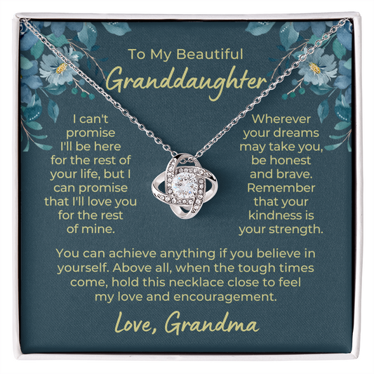 Granddaughter Gift | My Promise Necklace 0546T14