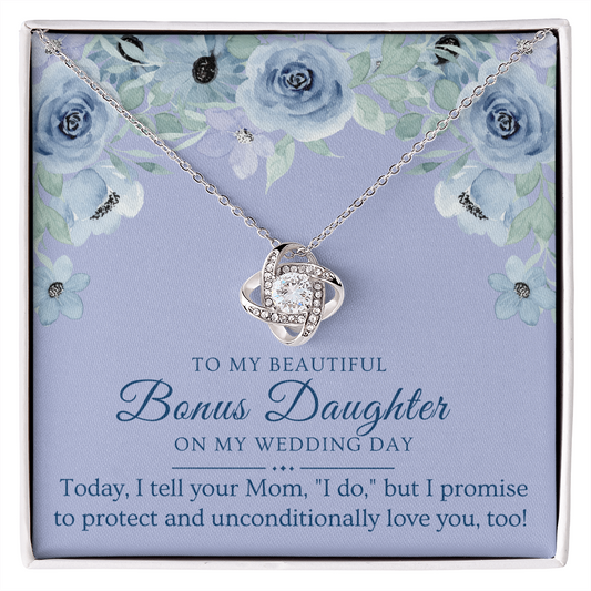 Stepdaughter Wedding Gift | Promise Necklace 0556T3
