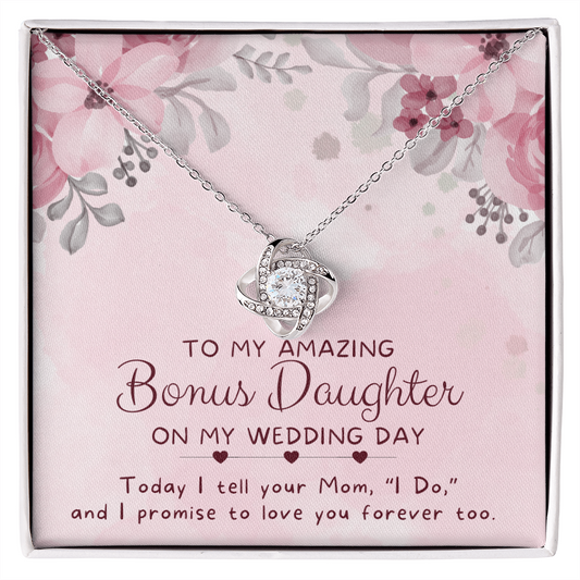 Stepdaughter Wedding Gift | Forever Necklace 0552T8