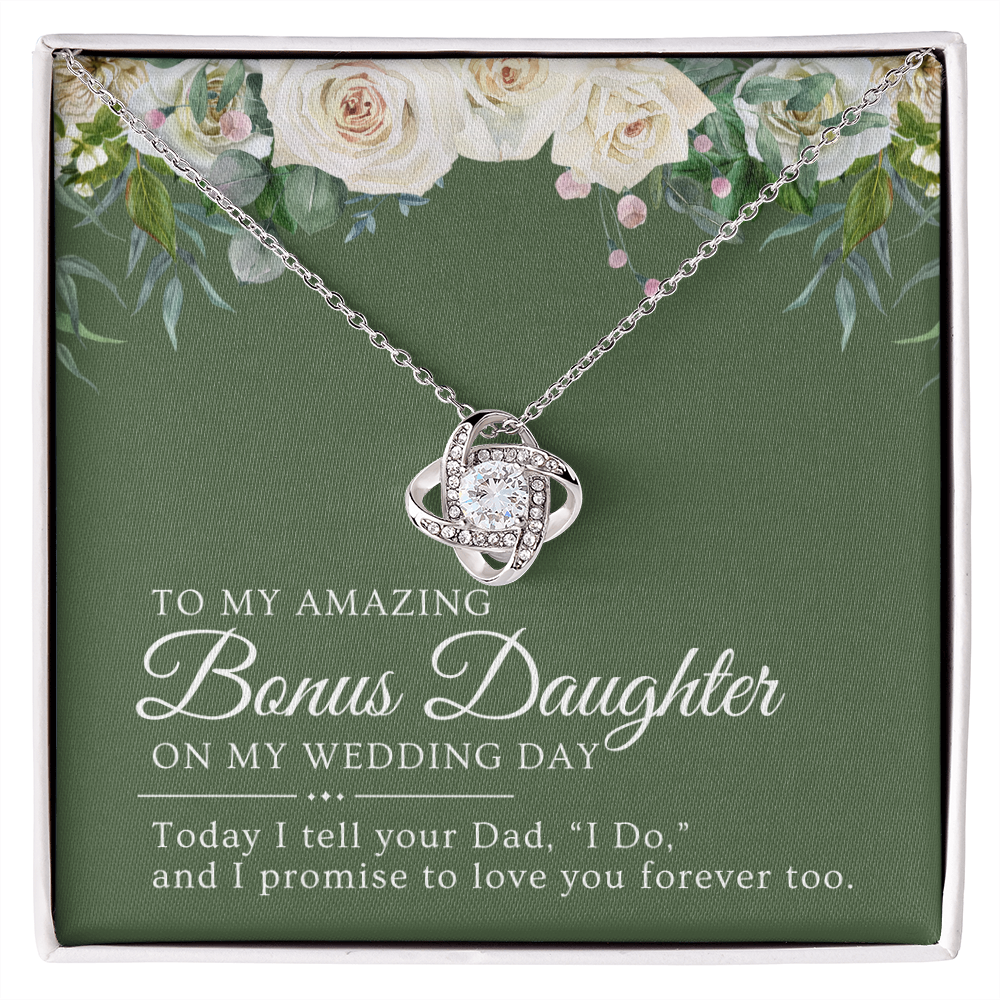 Stepdaughter Wedding Gift | Forever Necklace 0553T5