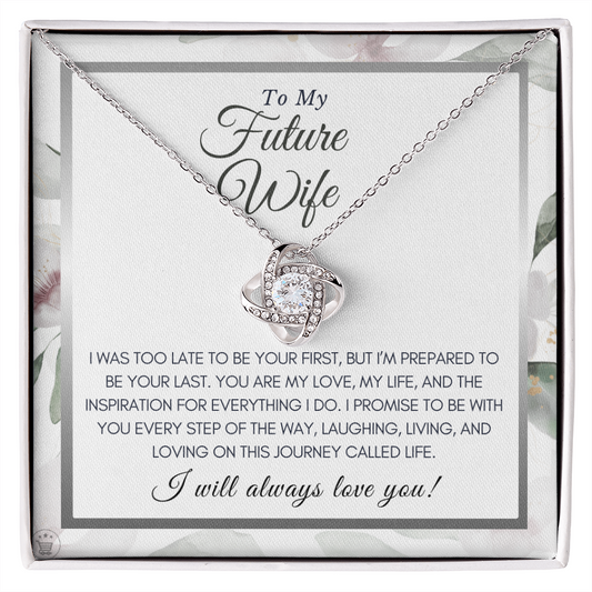 Future Wife, Future Mrs. Gift | Every Step Necklace 0464T23