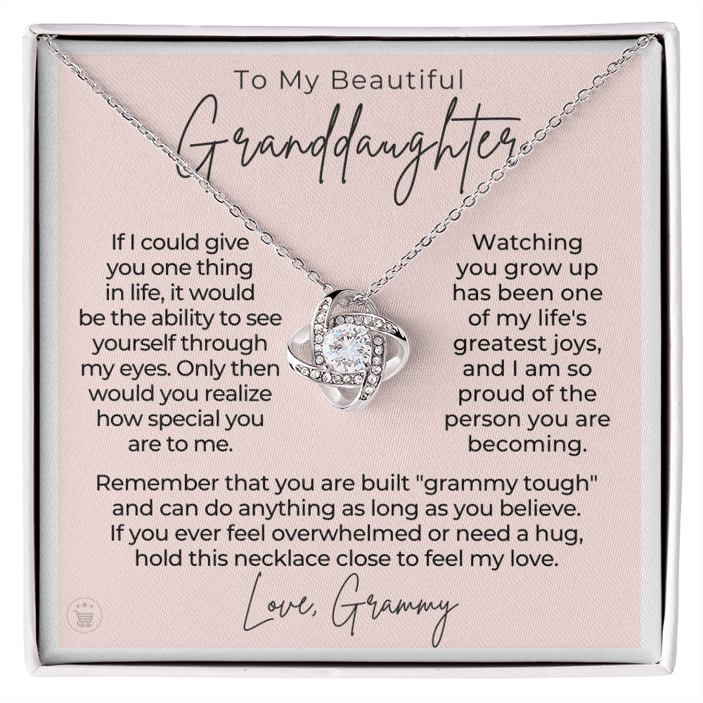 Granddaughter Gift | My Love Necklace 0549T4