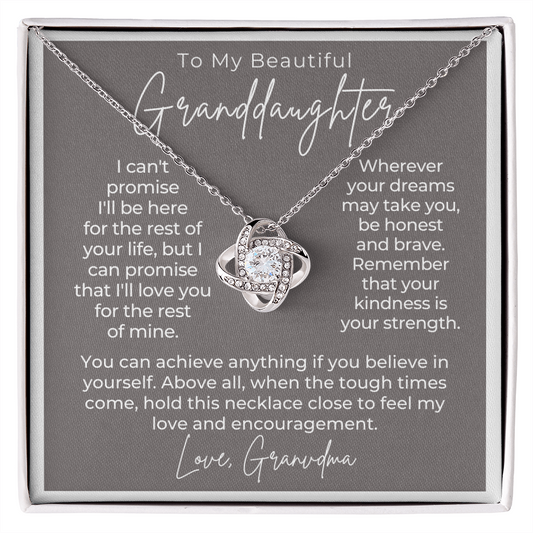 Granddaughter Gift | My Promise Necklace 0546T5