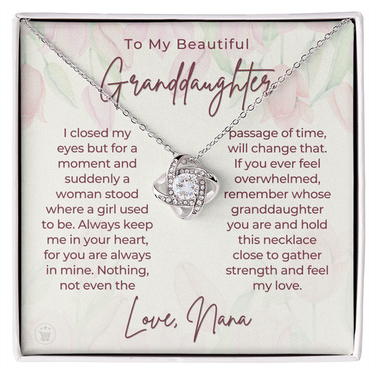 Granddaughter Gift | In My Heart Necklace 0545T9