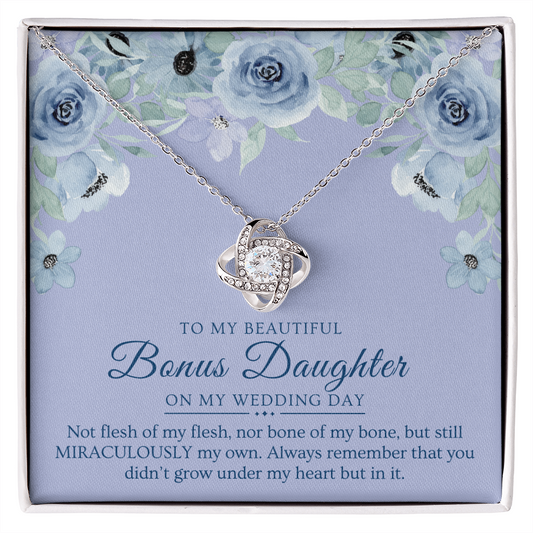 Stepdaughter Wedding Gift | In My Heart Necklace 0554T3