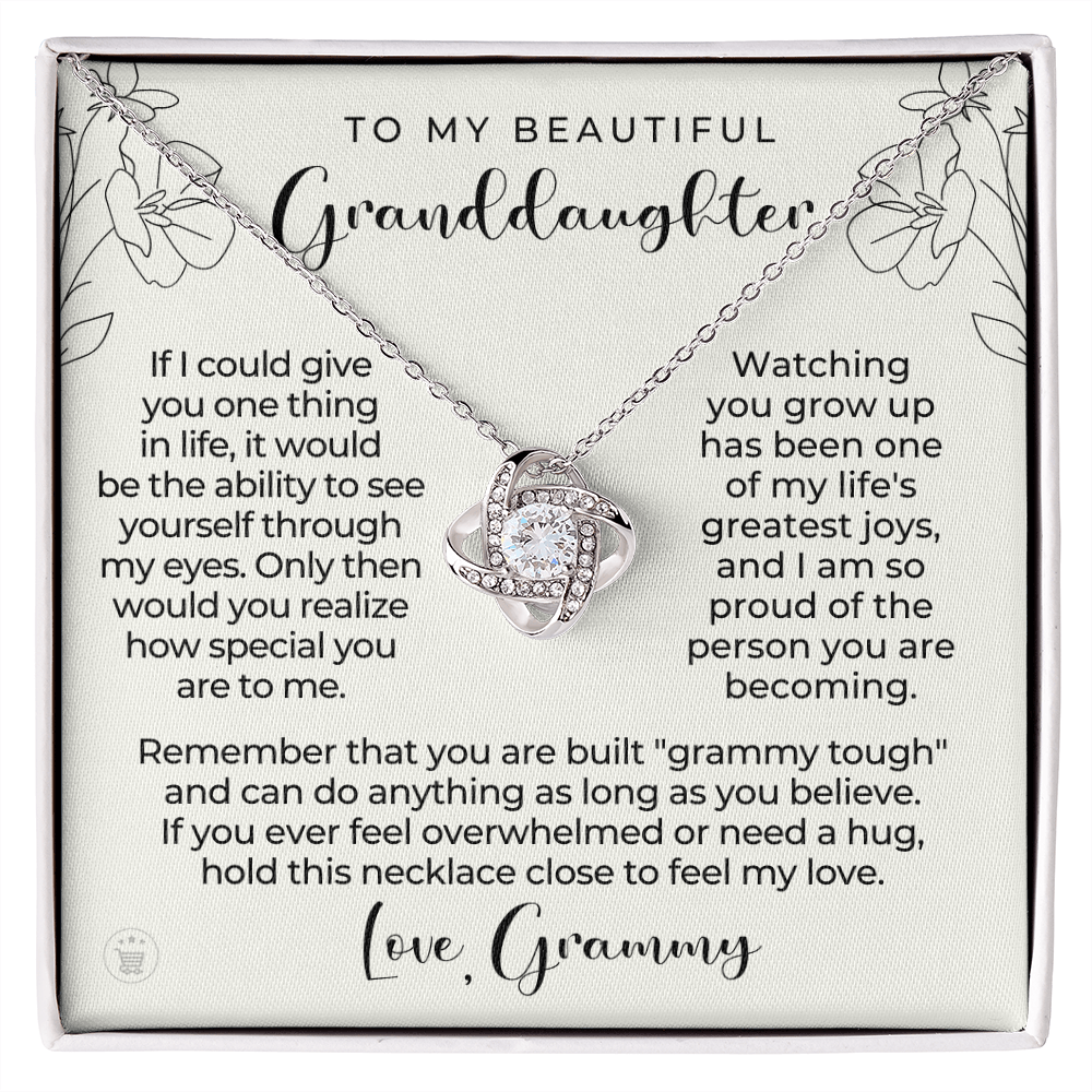 Granddaughter Gift | My Love Necklace 0549T11