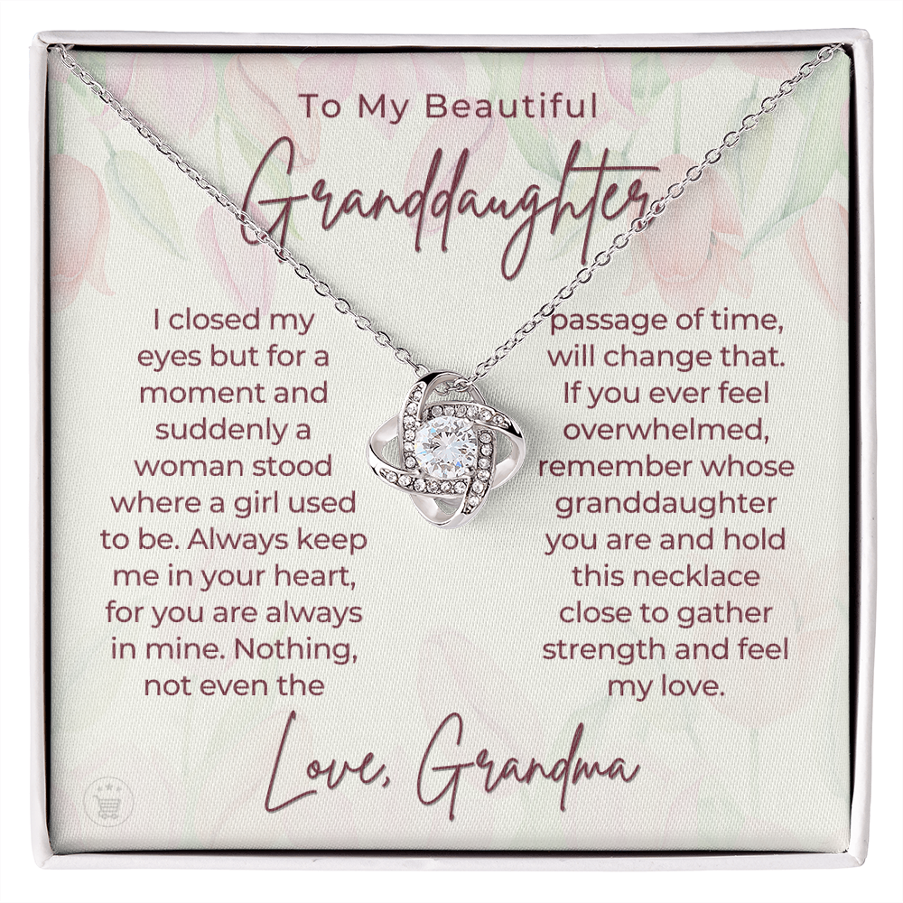 Granddaughter Gift | In My Heart Necklace 0544T9