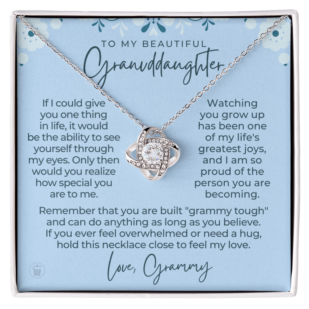 Granddaughter Gift | My Love Necklace 0549T12