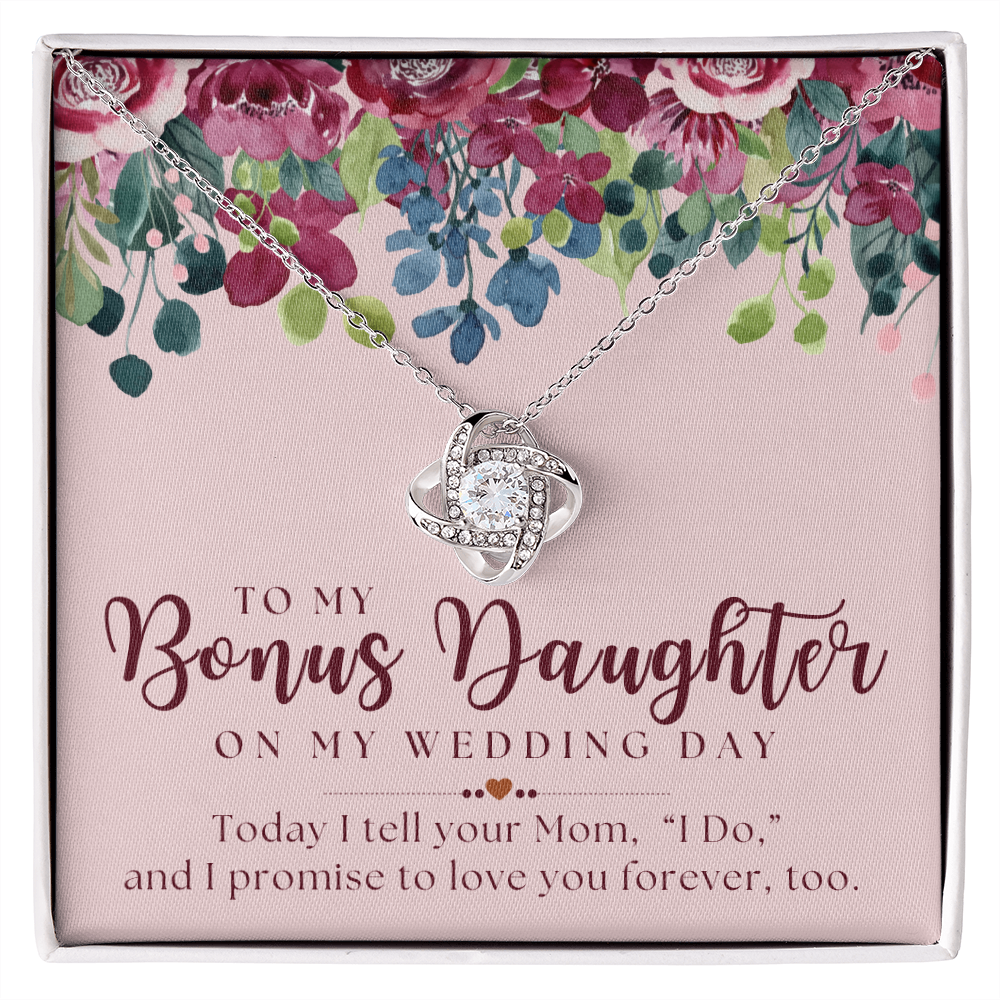 Stepdaughter Wedding Gift | Forever Necklace 0552T1