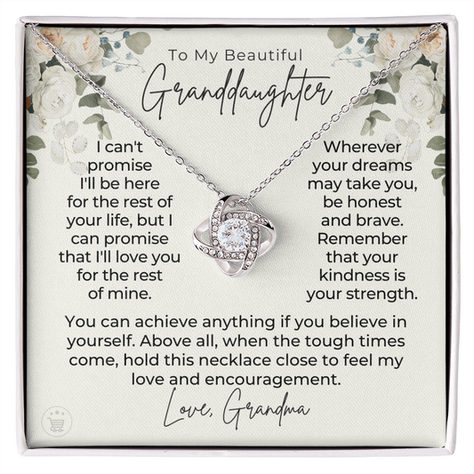 Granddaughter Gift | My Promise Necklace 0546T9