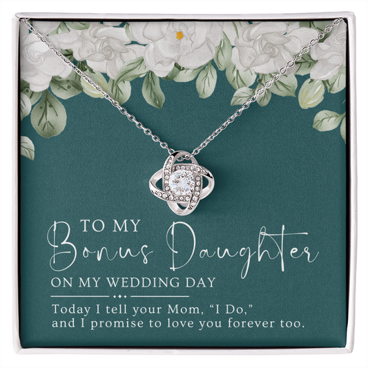 Stepdaughter Wedding Gift | Forever Necklace 0552T9