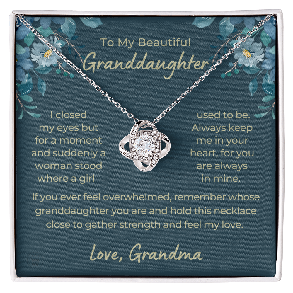 Granddaughter Gift | In My Heart Necklace 0544T13