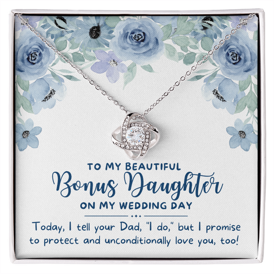 Stepdaughter Wedding Gift | Promise Necklace 0557T4