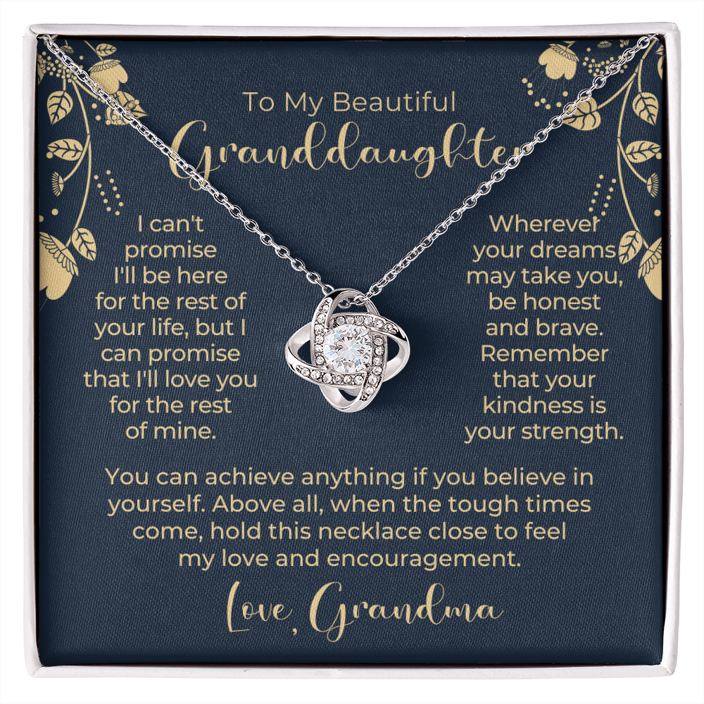 Granddaughter Gift | My Promise Necklace 0546T13