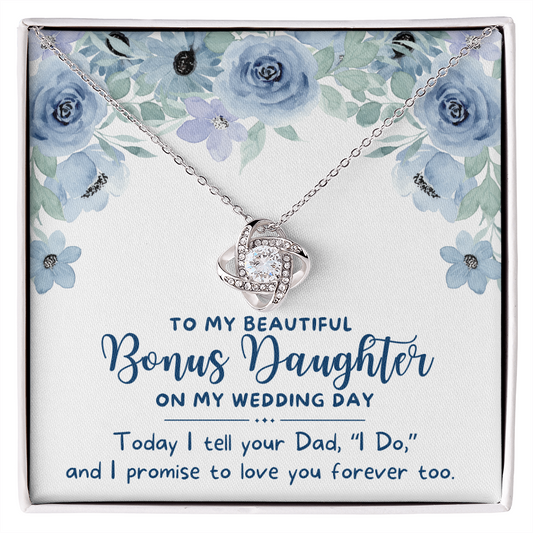 Stepdaughter Wedding Gift | Forever Necklace 0553T4