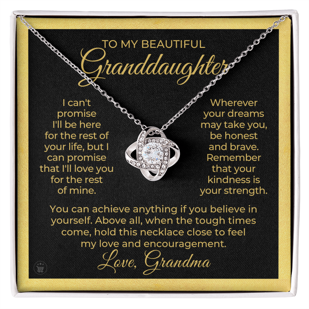 Granddaughter Gift | My Promise Necklace 0546T15