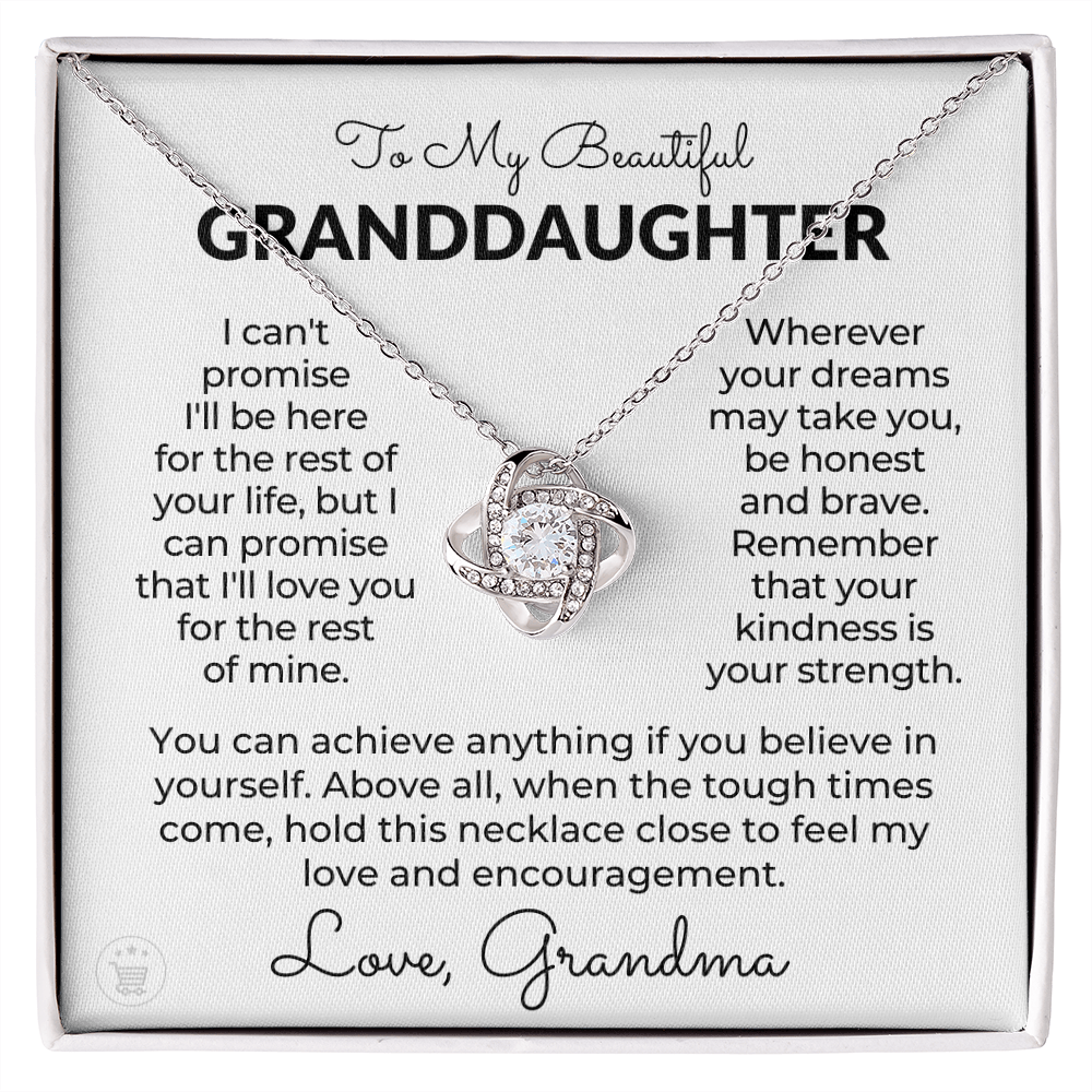 Granddaughter Gift | My Promise Necklace 0546T3