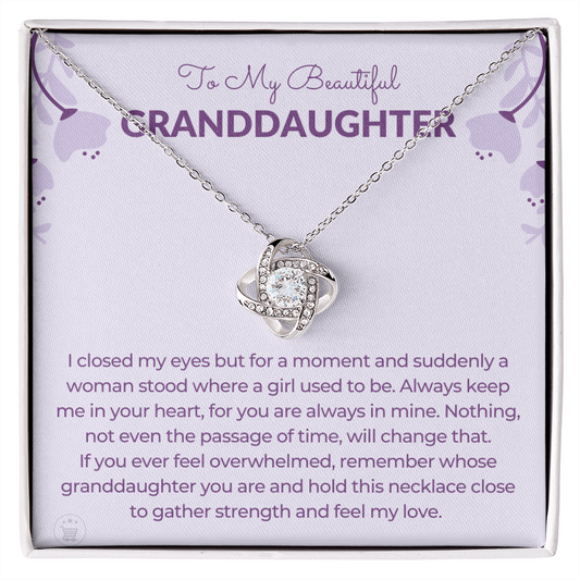Granddaughter Gift | In My Heart Necklace 0544T7