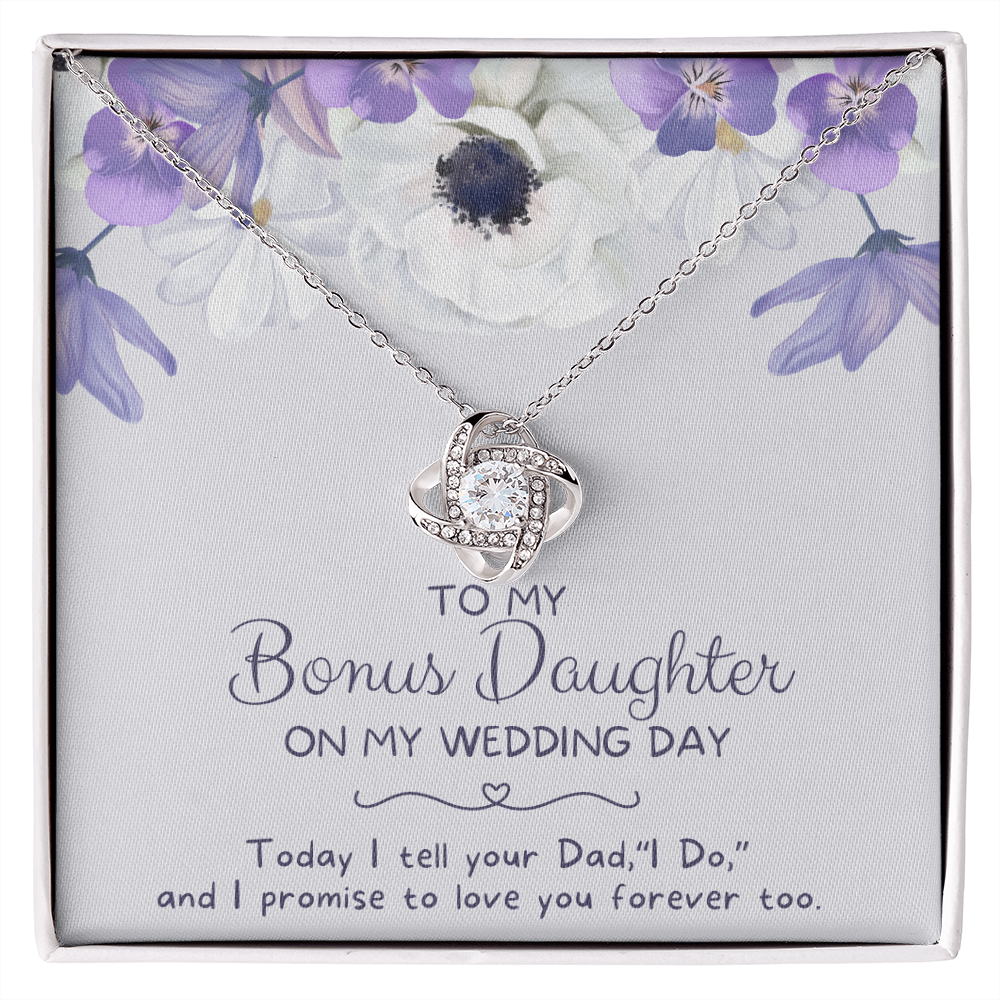 Stepdaughter Wedding Gift | Forever Necklace 0553T6