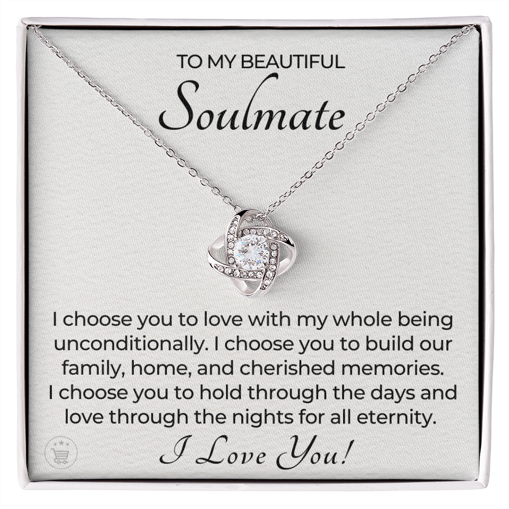 Soulmate Gift | I Choose Necklace 0535T1