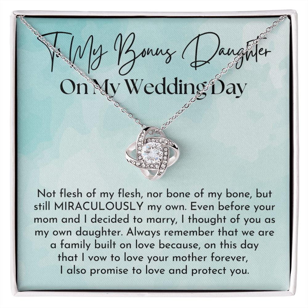 Stepdaughter Wedding Gift | On This Day Necklace 0555T7