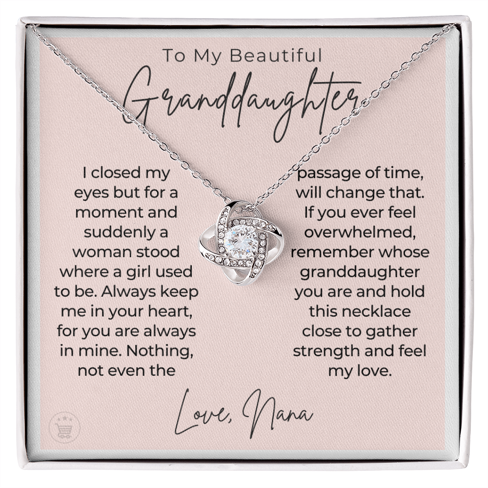 Granddaughter Gift | In My Heart Necklace 0545T4