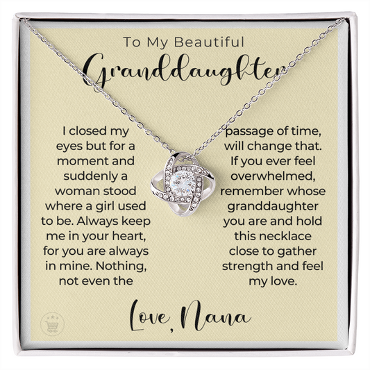 Granddaughter Gift | In My Heart Necklace 0545T5