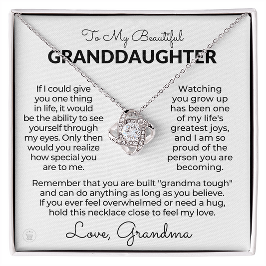 Granddaughter Gift | My Love Necklace 0548T3
