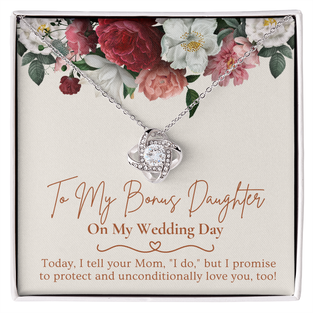 Stepdaughter Wedding Gift | Promise Necklace 0556T7