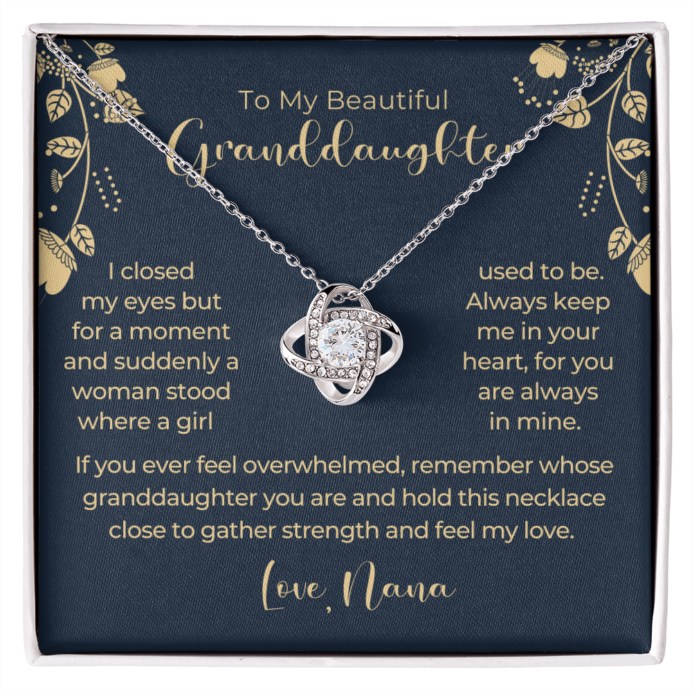 Granddaughter Gift | In My Heart Necklace 0545T14