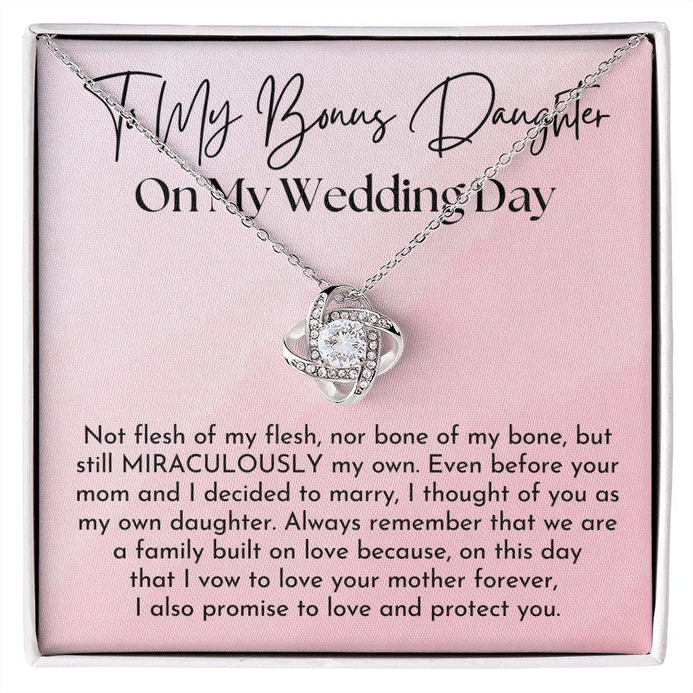 Stepdaughter Wedding Gift | On This Day Necklace 0555T5