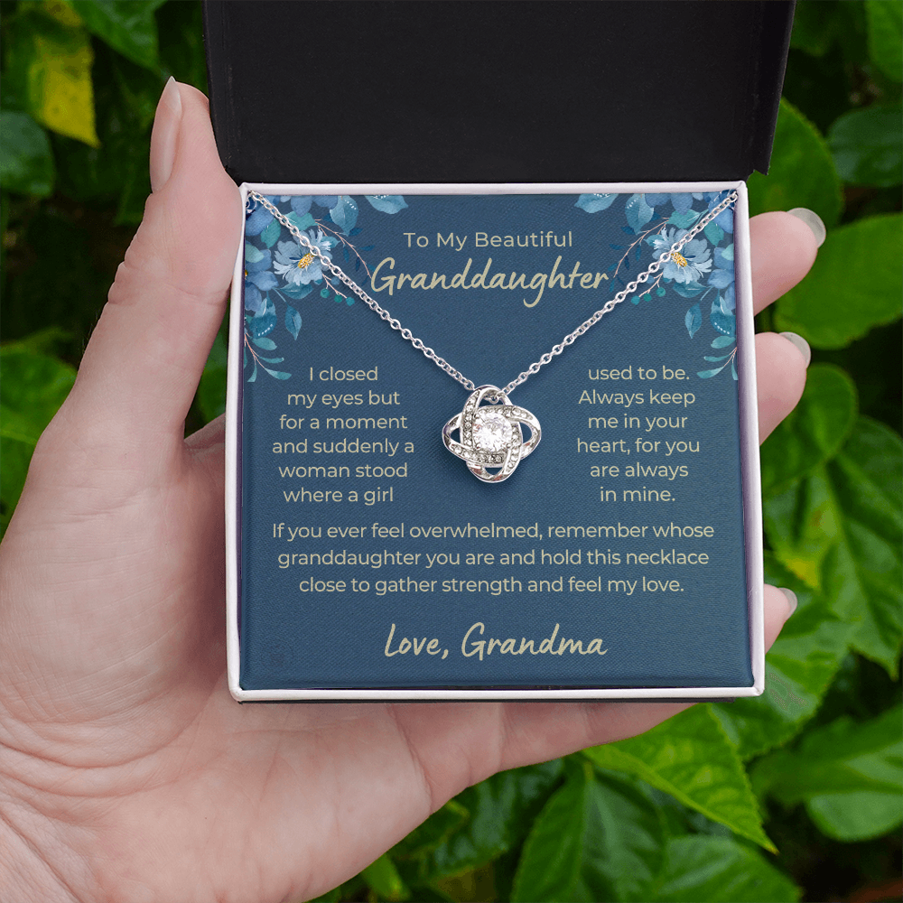 Granddaughter Gift | In My Heart Necklace 0544T13