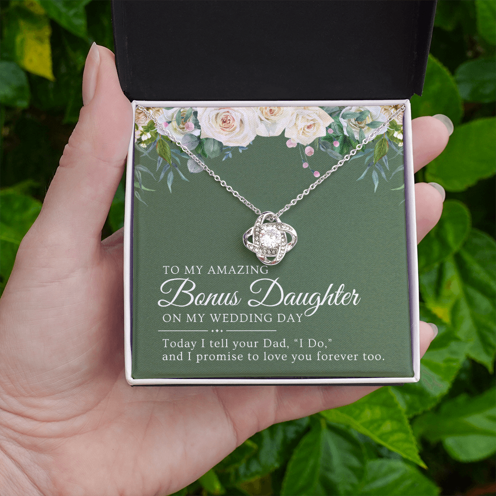 Stepdaughter Wedding Gift | Forever Necklace 0553T5