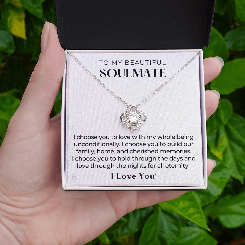 Soulmate Gift | I Choose Necklace 0535T6