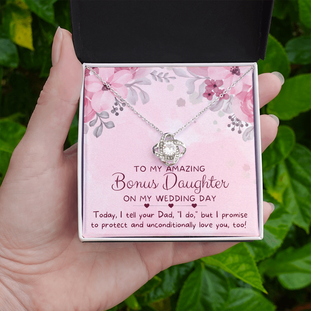 Stepdaughter Wedding Gift | Promise Necklace 0557T8